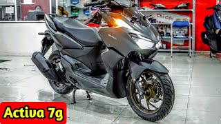 Activa 7g Sports Edition 160  2022 New Design Price Top Speed Launch Date Mileage amp All Details [upl. by Brittni]