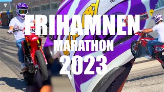 FRIHAMNEN MARATHON 2023 Skoovby Stunt amp Wheelies och massor annat [upl. by Rudman]