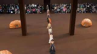 LOEWE Fall Winter 2022 women’s runway collection [upl. by Aserehs]