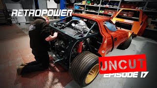 Retropower Uncut Episode 17 Blown Lancia Stratos Restomod Mercedes W111 amp Jensen CV8 Stripdown [upl. by Sucrad]