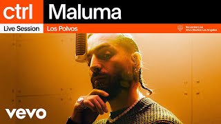 Maluma  Los Polvos Live Session  Vevo ctrl [upl. by Malka308]