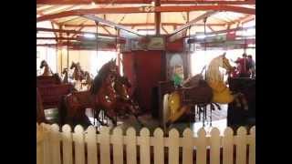 FLYING HORSES CAROUSEL OAK BLUFFS MARTHAS VINEYARD 91910 NIDES amp LU PART 1 [upl. by Roleat]