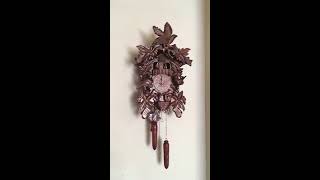 Engstler quartz cuckoo clock Model 640QMT [upl. by Cioban]