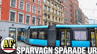 Spårvagn har krockat in i butik – fyra skadade [upl. by Nednal242]