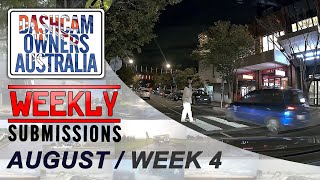 Dash Cam Owners Australia Weekly Submissions August Week 4 [upl. by Yuhas]