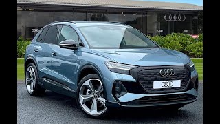 Brand New Audi Q4 etron Black Edition  Carlisle Audi [upl. by Nassah]