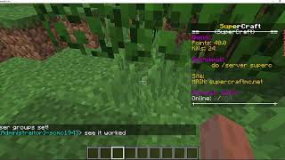 PermissionsEX  Minecraft Tutorials  you need EssentialsX Chat link in DESC [upl. by Keven]