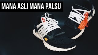 THE SNKRS  MANA YANG ASLI MANA YANG PALSU PRESTO THE TEN [upl. by Lisandra]