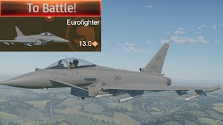 Eurofighter Typhoon In War Thunder [upl. by Rame]