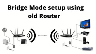 Netgear Bridge Mode Setup  Wifi Extender  Secondary Router Setup  Netgear R7000 C7000 [upl. by Aititel]