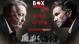 Box Office LIVE 5 VS 5 Queensberry vs Matchroom Preview 5vs5 QueensberryVsMatchroom [upl. by Philcox]