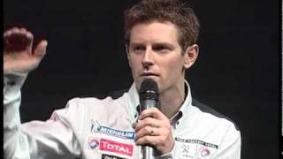 Davidson and McNish talk sportscars  AUTOSPORT International 2011 [upl. by Aydne]