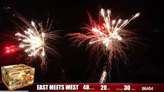 06454 East Meets West vuurwerk [upl. by Airretal]