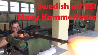 Swedish m1851 Navy Kammerlader [upl. by Moyer887]