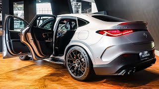 2024 Mercedes AMG GLC 63 S Coupe  Interior and Exterior Walkaround [upl. by Marlen]