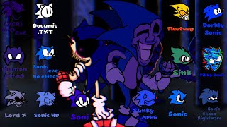 FNF  Chaotic Endless  30 Sonics ChaoticEndeavors [upl. by Eimareg]