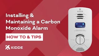 How to Install and Maintain a Carbon Monoxide CO Alarm [upl. by Milissa748]