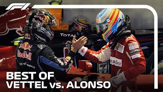 CARRERAS LEGENDARIAS DE F1 GP BRASIL 2012 🇧🇷  VETTEL VS FERNANDO ALONSO [upl. by Kalina]