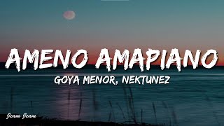 Goya Menor Nektunez – Ameno Amapiano Remix [upl. by Isayg]