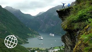 Geirangerfjord Norway Amazing Places [upl. by Wincer]