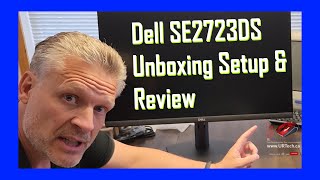 VERY NICE Dell SE2723DS 27quot QHD Monitor Unboxing Setup amp Review [upl. by Linnet]