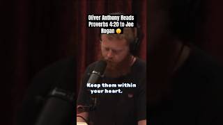 Oliver Anthony Reads Proverbs 420 to Joe Rogan 😱📖🙏✝️shorts [upl. by Penoyer]