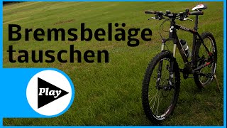 Fahrrad Bremsbeläge wechseln vorn  hinten an einer Shimano Scheibenbremse [upl. by Aihsei403]