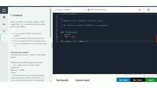 FizzBuzz HackerRank Problem  Coding Algorithm [upl. by Mich32]