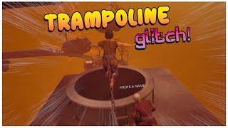 Chained Together Funny Trampoline Glitch [upl. by Adams]