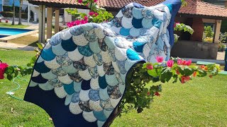 Clamshell quilt [upl. by Krystyna]