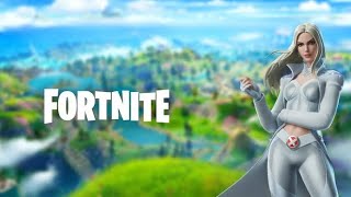 Emma Frost Diamond Form Gameplay  Fortnite PS5 [upl. by Knight814]