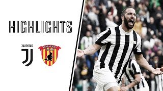 HIGHLIGHTS Juventus vs Benevento 21  Serie A  05112017 [upl. by Aneel737]