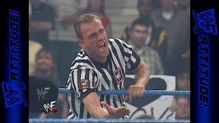 Dudley Boyz amp Nick Patrick vs Y2J The Rock amp Mike Chioda  SmackDown 2001 [upl. by Nonnel814]