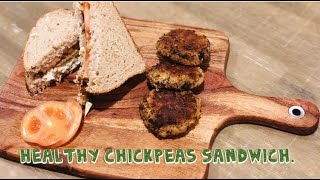 Healthy Chickpeas SandwichAUmeetsPK [upl. by Itra]