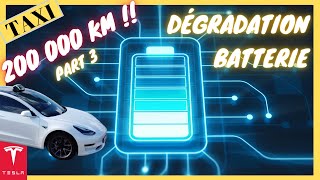 Tesla Model 3 le bilan des 200 000 km  Ep 33 Dégradation batterie  Le test ULTIME [upl. by Rainger937]