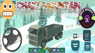 OffRoad Euro Truck Simulator Gameplay  Winter Drive Through Crazy Mountains [upl. by Koziara230]