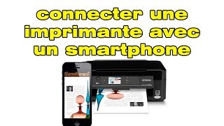 Comment connecter une imprimante en Wifi avec un smartphone Samsung [upl. by Bernadette]