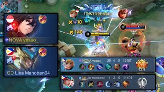 FANNY HYPER CARRY MY TEAMMATE TROLLS IN RANK GAME 2 RETRIBUTIONS  MLBB [upl. by Iegres]