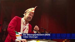 Der Sitzungspräsident quotVolker Weiningerquot  Immer wieder neue Lieder 2024 [upl. by Behn]