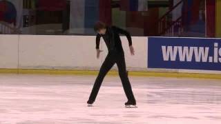 24 Artur DMITRIEV RUS  ISU JGP Trofeo WLombardi 2011 Junior Men Free Skating [upl. by Atiuqad]