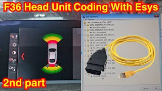 Head Unit Programming And Coding On Bmw F36 With Esys 2nd Part [upl. by Nauj119]