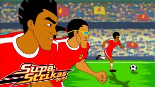 RACE To SCORE  Supa Strikas ⚽  Action Cartoons For Kids [upl. by Olnton824]