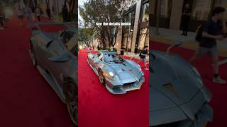 Unveiling exclusivity 1 of 8 in the world Pagani Imola Roadster at Miami Concours [upl. by Tuck]