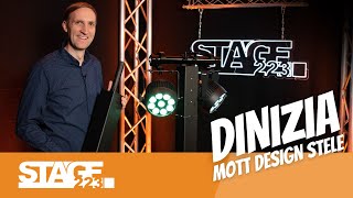 DINIZIA Medienstele für Movingheads PAR Beamer TV und mehr [upl. by Akissej]