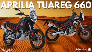 2024 Aprilia Tuareg 660 The Adventure Bike That Will Take You Anywhere  Three New Colour Schemes [upl. by Revkah]