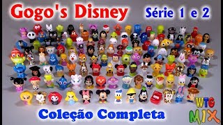 Coleção Completa Gogos Disney série 01 e 02 20152016 Brasil Panini  Gogos Crazy Bones  wikkeez [upl. by Alicec]