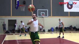 Jonas Valanciunas in Lithuania NT trainings [upl. by Asertal]