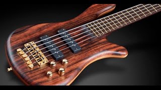 Warwick Custom Shop Masterbuilt  Streamer Stage II 5String Macassar Ebony Top  16 3142 [upl. by Tiana]