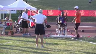 2017 Canada Summer Games  Field Day 4  Para Shot put [upl. by Wilcox]