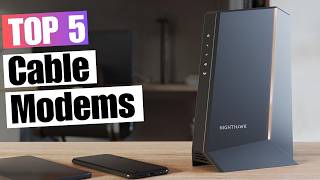 5 Best Cable Modems 2024  Which One Should You Trust [upl. by Tollman967]